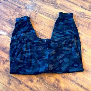 Black and Gray Camo Sweats